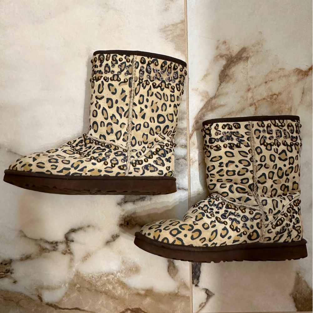UGG X JIMMY CHOO “Kaia” boots